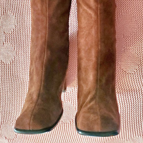 Steve Madden Brown GOGO Boots  Size 10 Suede - Picture 4 of 4